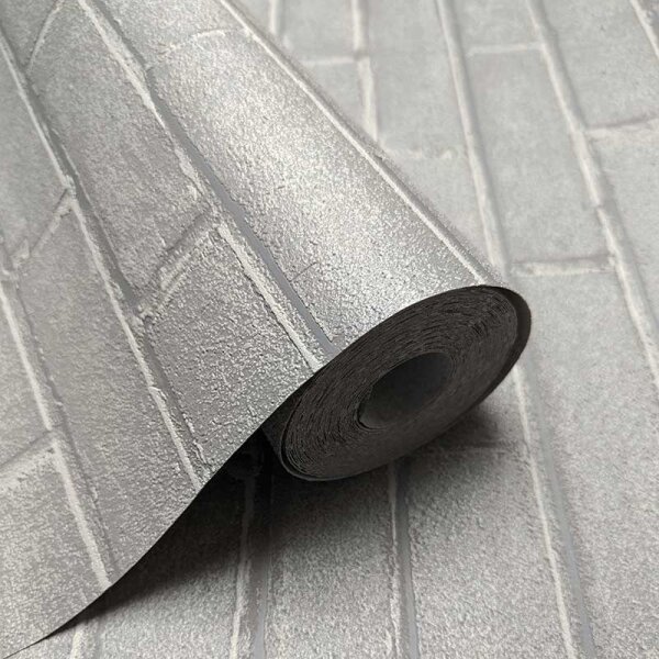 Tapete Grau, Silber SALE Marburg Vliestapete (57653)