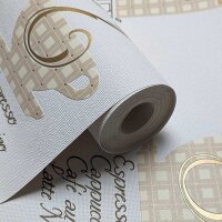 Tapete Gold, Kupfer, Wei&szlig; SALE Marburg Papiertapete...