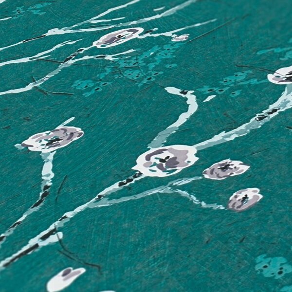 Tapete Blau, Grün, Petrol AS-Creation Vliestapete (387394)