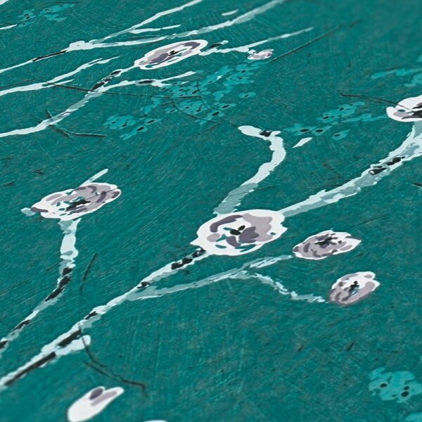 Tapete Blau, Grün, Petrol AS-Creation Vliestapete (387394)