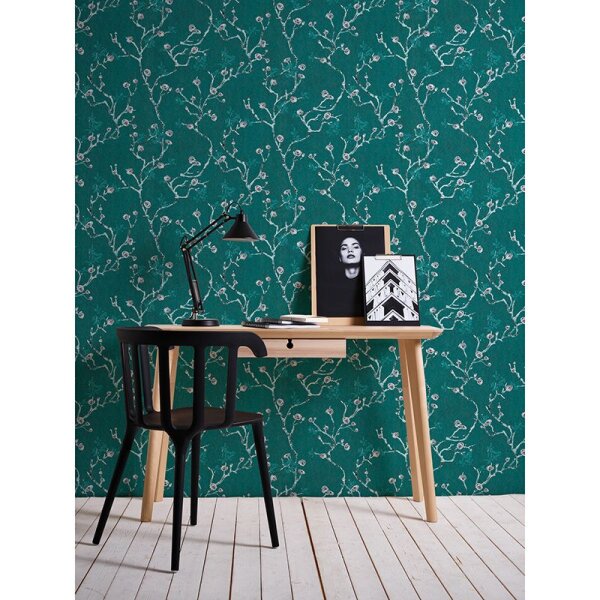 Tapete Blau, Grün, Petrol AS-Creation Vliestapete (387394)