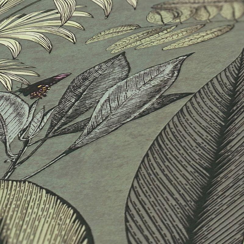 Tapete Grün AS-Creation Vliestapete (387382)