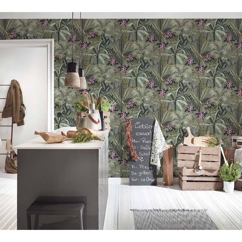 Tapete Grün AS-Creation Vliestapete (387382)