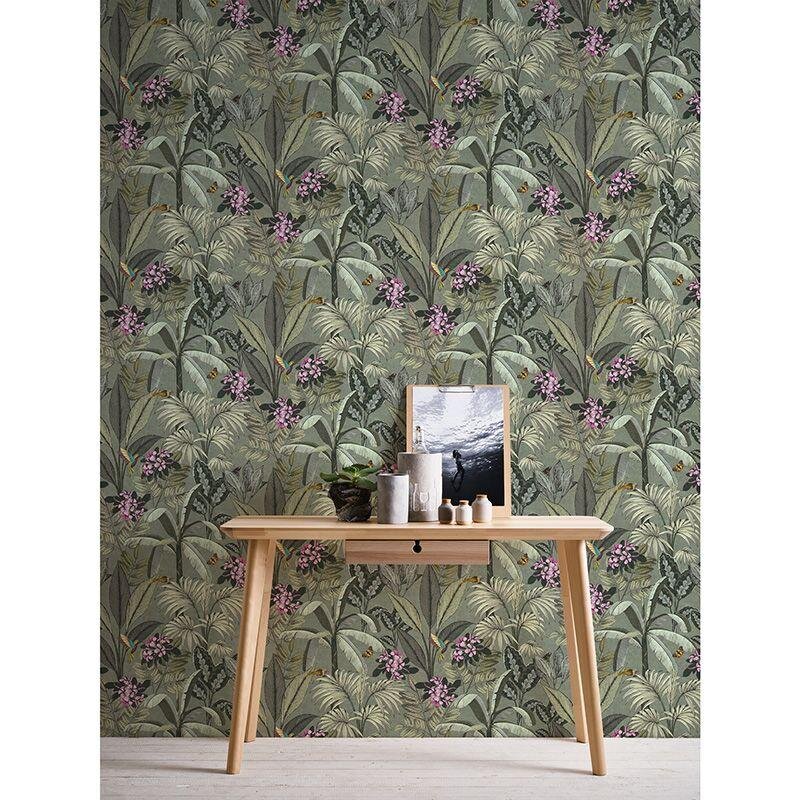 Tapete Grün AS-Creation Vliestapete (387382)