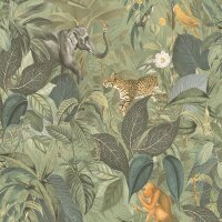 Tapete Braun, Gr&uuml;n AS-Creation Vliestapete (387243)