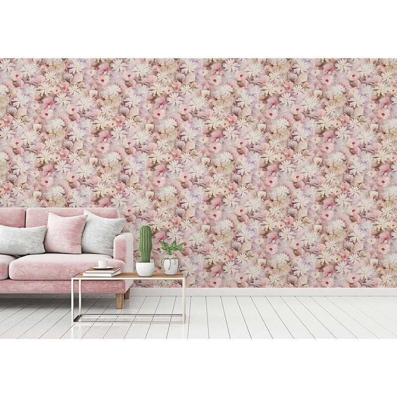 Tapete Pastellfarben, Rosa, Rose AS-Creation Vliestapete (387222)