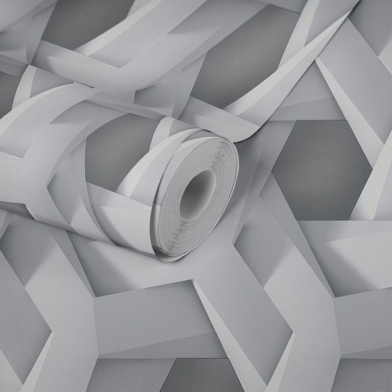 Tapete Grau, Silber AS-Creation Vliestapete (387212)