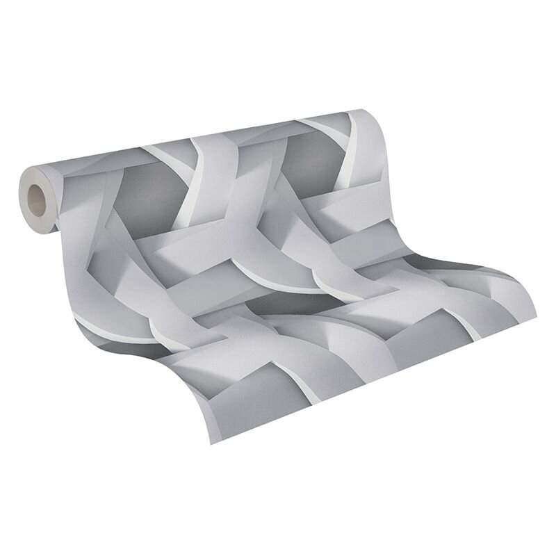 Tapete Grau, Silber AS-Creation Vliestapete (387212)