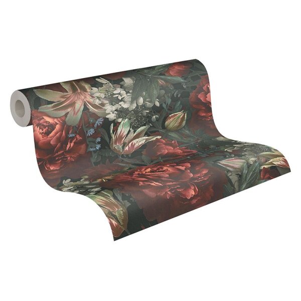 Tapete Grün, Rot AS-Creation Vliestapete (385091)