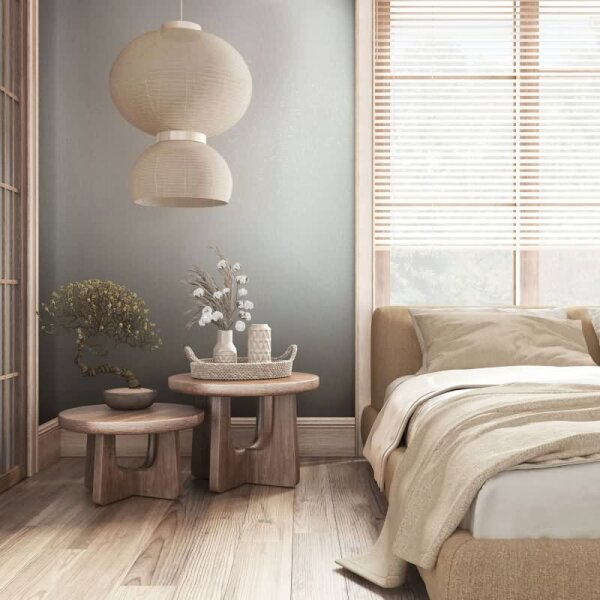 Tapete Grau, Silber, Marburg Vliestapete (35109)