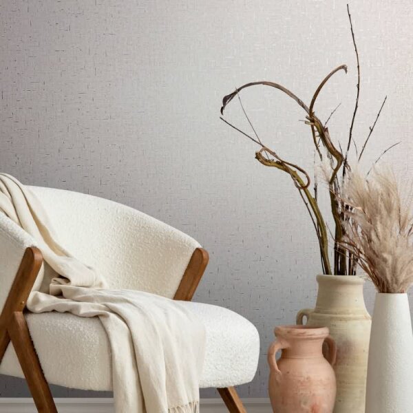 Tapete Grau, Silber, Marburg Vliestapete (35110)