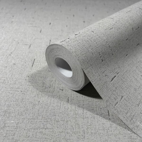 Tapete Grau, Silber, Marburg Vliestapete (35110)