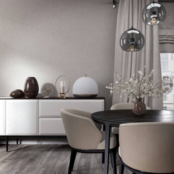 Tapete Grau, Silber, Marburg Vliestapete (35110)