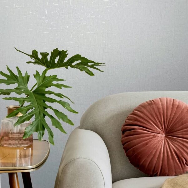 Tapete Grau, Silber, Marburg Vliestapete (35116)