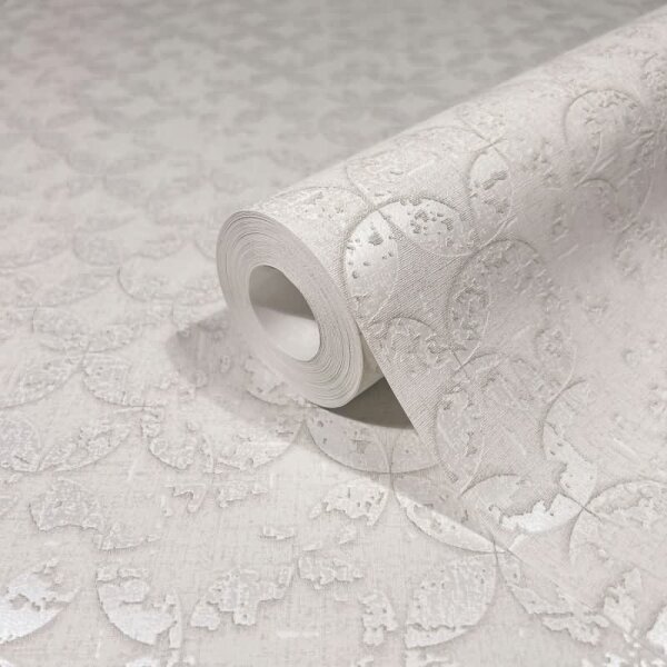 Tapete Beige, Creme, Marburg Vliestapete (35122)