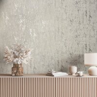 Tapete Grau, Silber, Marburg Vliestapete (35123)