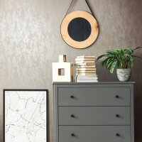 Tapete Beige, Creme, Marburg Vliestapete (35133)