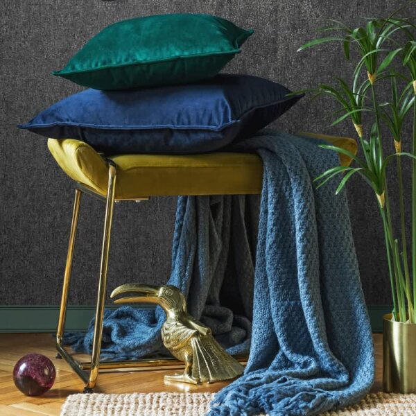 Tapete Schwarz, Anthrazit, Marburg Vliestapete (35142)