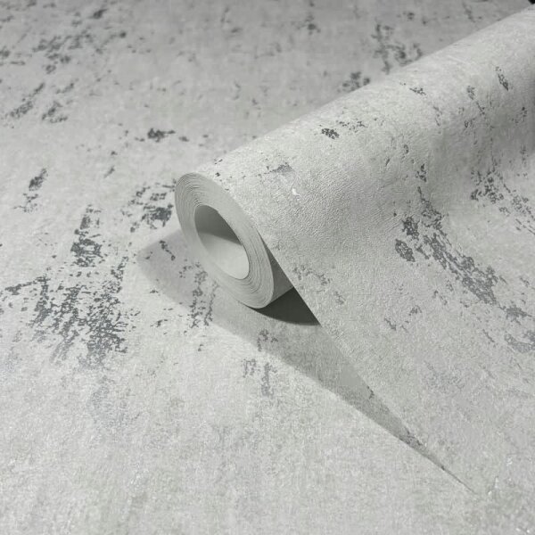 Tapete Grau, Silber, Marburg Vliestapete (35144)