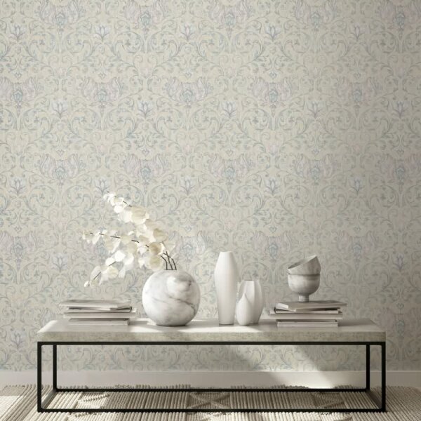 Tapete Beige, Creme, Marburg Vliestapete (35151)