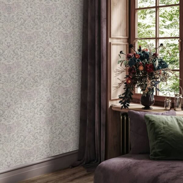 Tapete Beige, Creme, Marburg Vliestapete (35152)