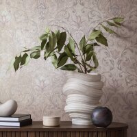 Tapete Beige, Creme, Marburg Vliestapete (35152)