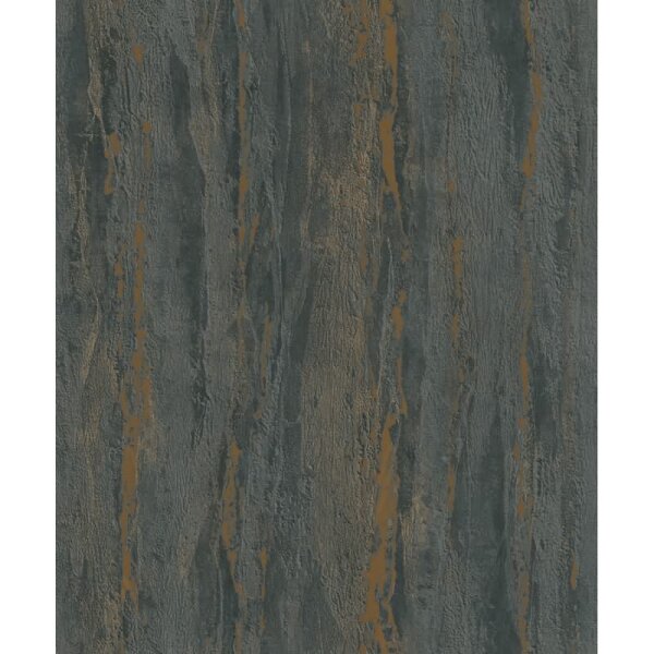 Tapete Gold, Kupfer, Marburg Vliestapete (35156)