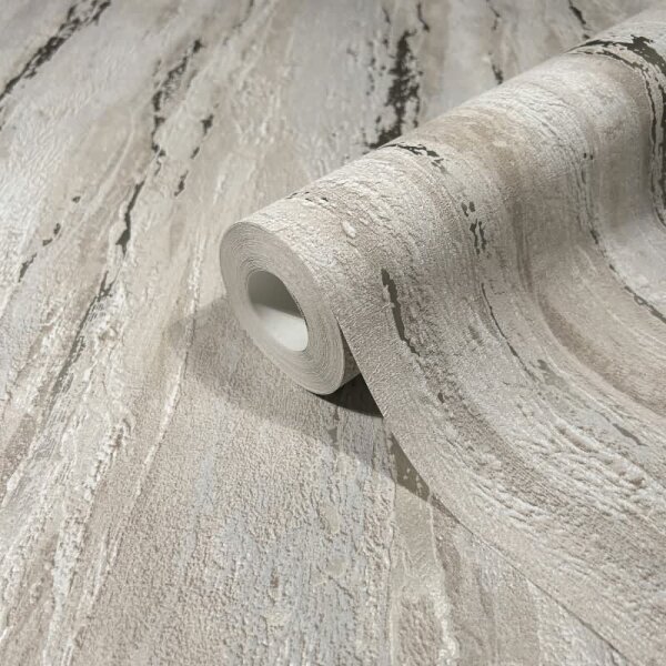 Tapete Beige, Creme, Marburg Vliestapete (35157)