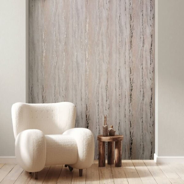 Tapete Beige, Creme, Marburg Vliestapete (35158)