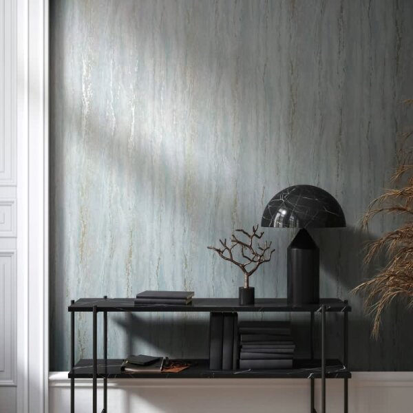 Tapete Blau, Marburg Vliestapete (35165)