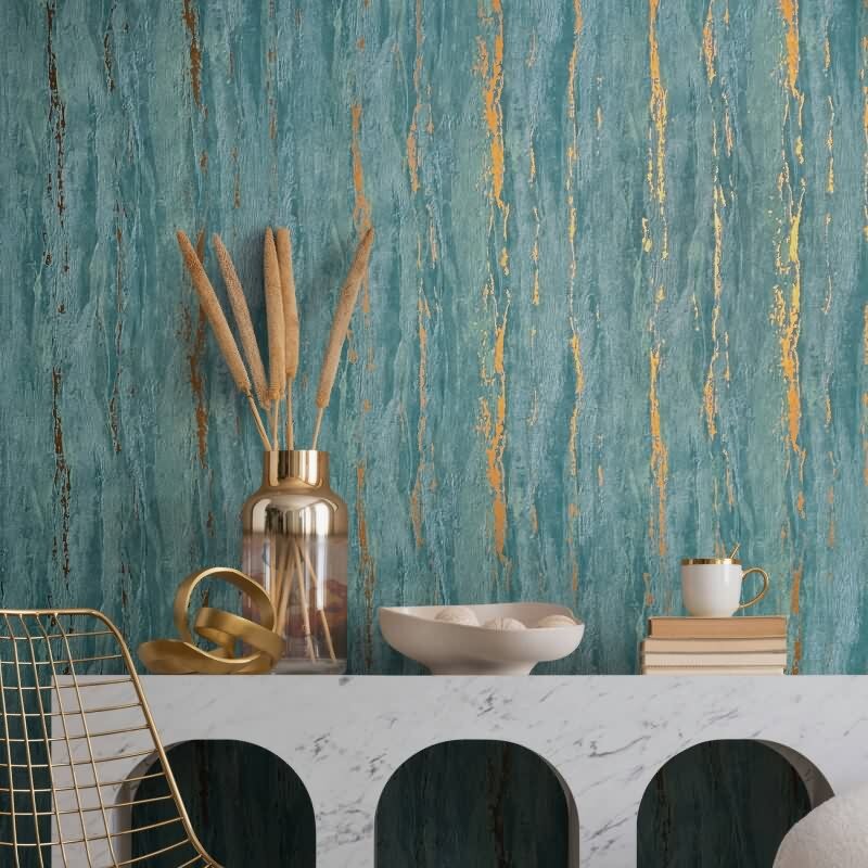 Tapete Blau, Marburg Vliestapete (35167)