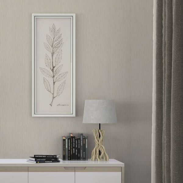 Vliestapete in Textiloptik mit strukturierter Oberfläche beige Uni (35359)