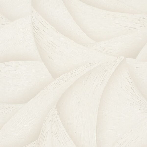 Vliestapete in Beige 3D-Optik Wellen Grafisch Modern für Wohnzimmer Schlafzimmer Küche (35502)