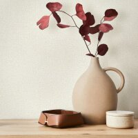 Vliestapete in Beige Strukturiertes Textil Putzoptik Uni...