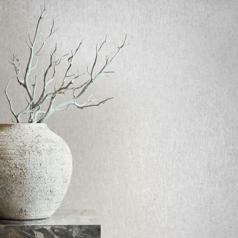 Vliestapete in Weiß Betonoptik Uni Modern für Wohnzimmer Schlafzimmer Küche (35524)