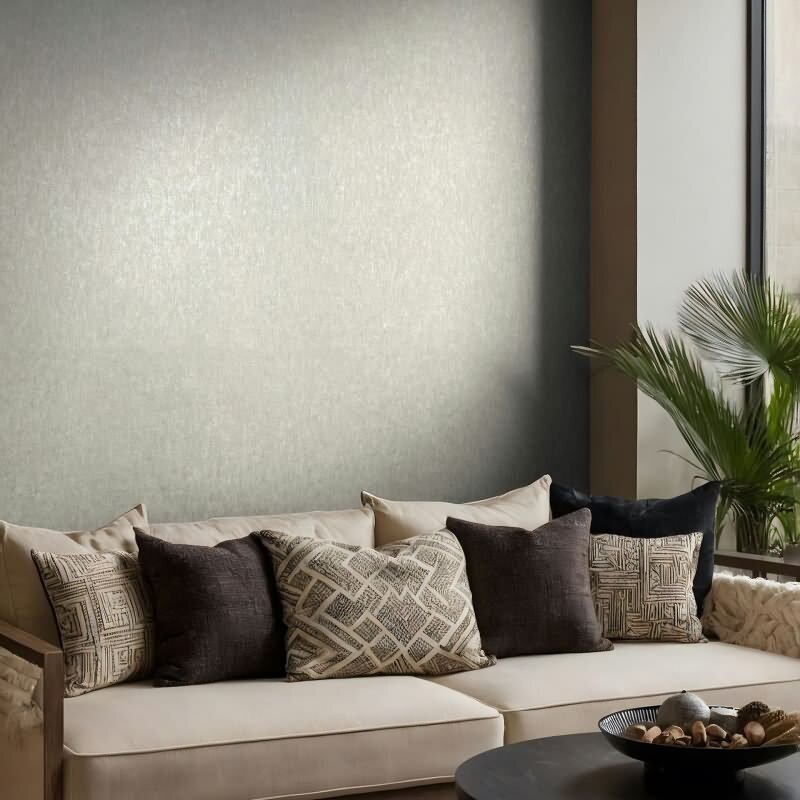 Vliestapete in Beige Betonoptik Uni Modern für Wohnzimmer Schlafzimmer Küche (35550)