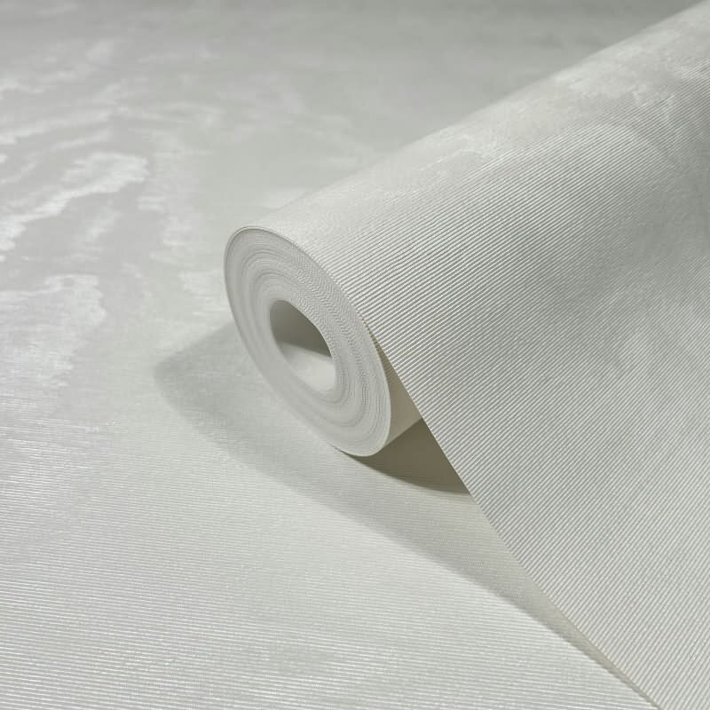 Vliestapete in schimmernder Marmoroptik weiß Metalloptik (86540)