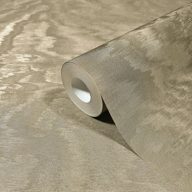 Vliestapete in schimmernder Marmoroptik gold Metalloptik (86541)