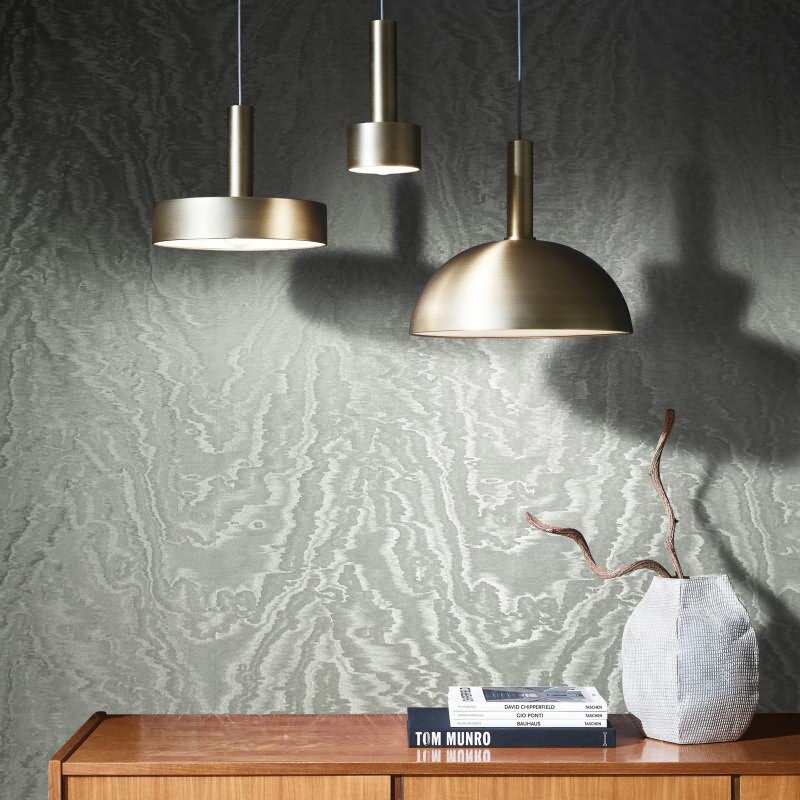 Vliestapete in schimmernder Marmoroptik silber Metalloptik (86542)