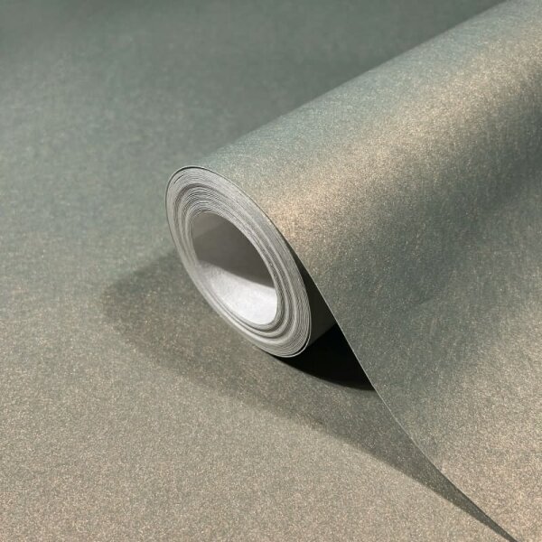 Vliestapete mit glänzendem Uni-Look gold Metalloptik (86563)