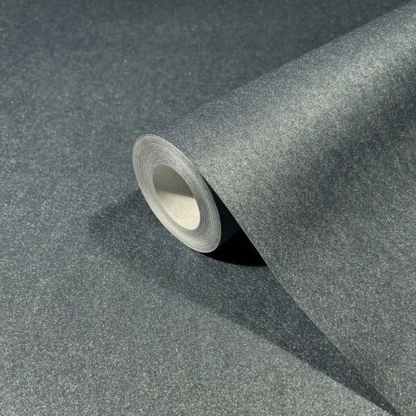 Vliestapete mit glänzendem Uni-Look blau, grün Metalloptik (86564)