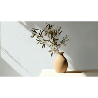 Vliestapete in wei&szlig; Struktur Uni Modern (82481)