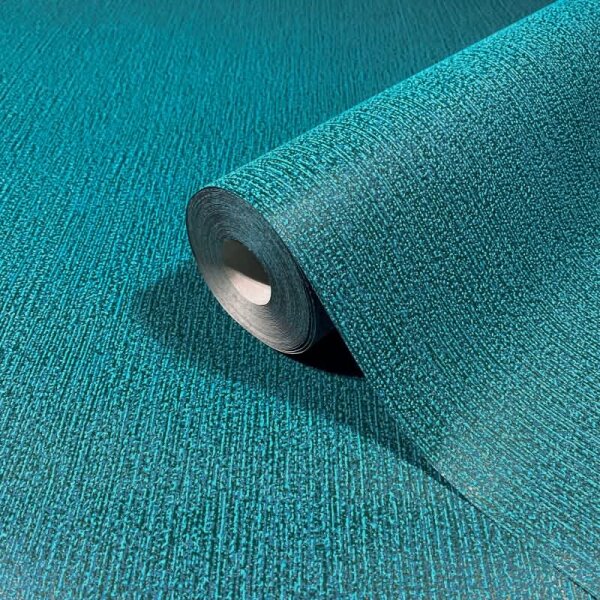 Vliestapete in grün Struktur Uni Modern (82482)