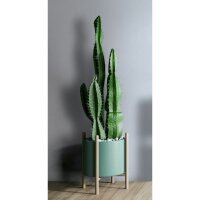 Vliestapete in wei&szlig;, blau Struktur Uni Modern (82483)