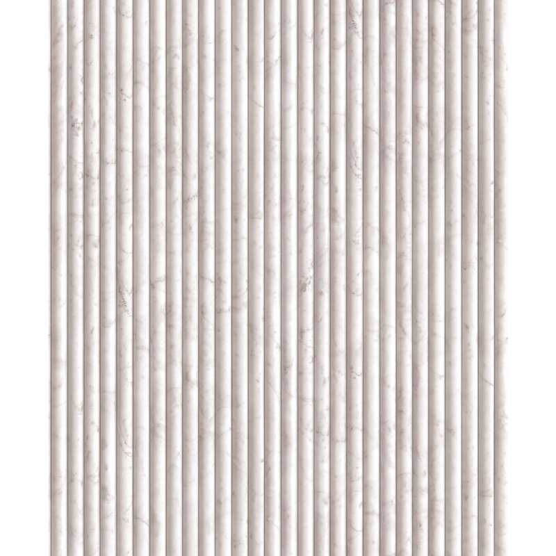 Vliestapete in beige, grau Marmoroptik Stein Paneel Streifen Klassisch (89004)
