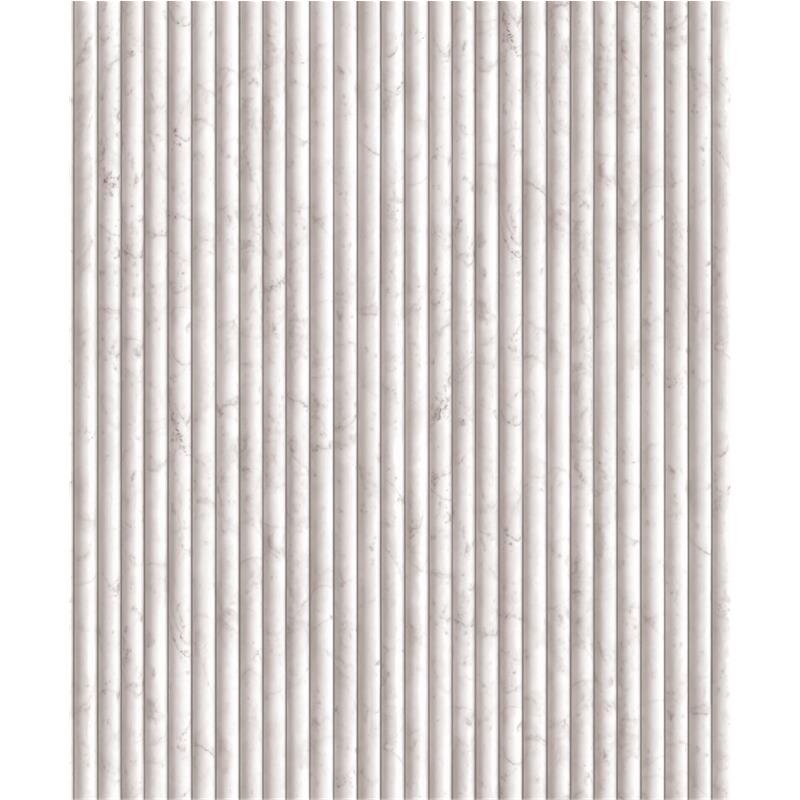 Vliestapete in beige, grau Marmoroptik Stein Paneel Streifen Klassisch (89004)