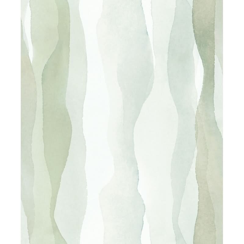 Vliestapete in Grün Abstrakte Streifenoptik Grafisch Modern für Wohnzimmer Schlafzimmer Küche (81634)