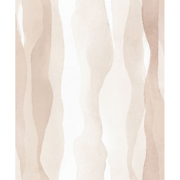 Vliestapete in Beige Grau Abstrakte Streifenoptik Grafisch Modern für Wohnzimmer Schlafzimmer Küche (81636)
