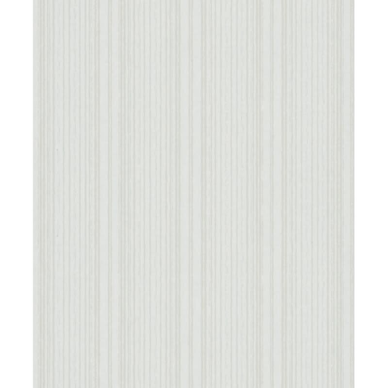 Vliestapete in Weiß Beige Streifen und Linien Tapete Streifen Klassisch für Wohnzimmer Schlafzimmer Küche (82443)