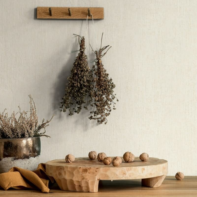 Vliestapete in Beige Leicht Strukturiert Uni Modern für Wohnzimmer Schlafzimmer Küche (82447)